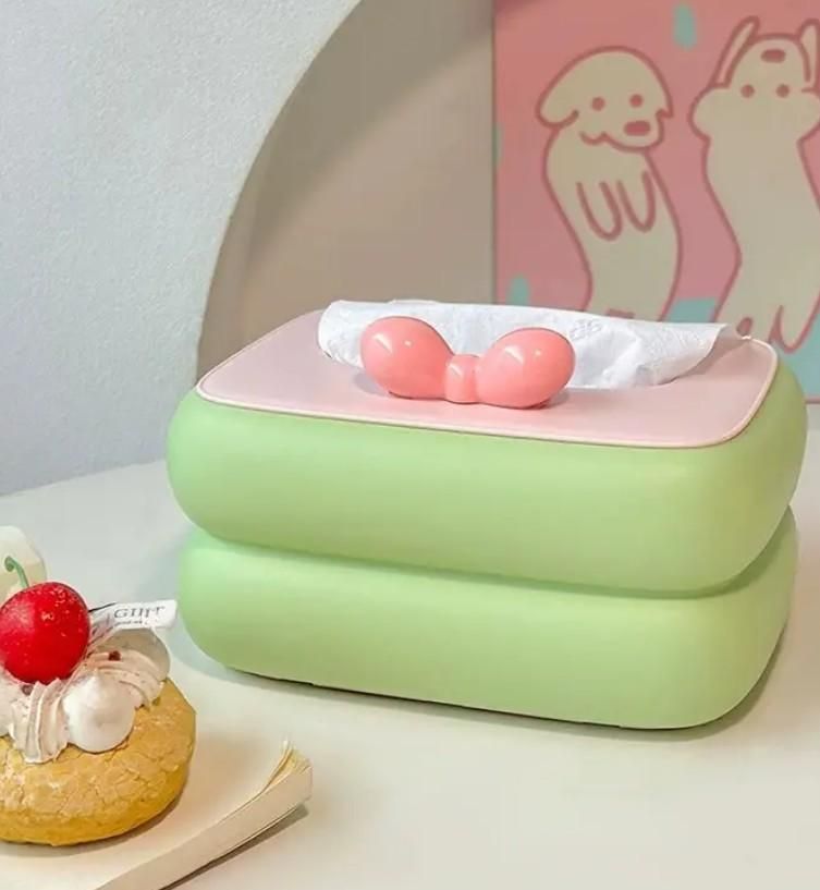 🧻 Creative Square Tissue Box Napkin Holder – Elegant Tabletop Organizer