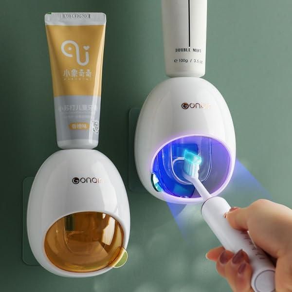 🪥 Automatic Toothpaste Dispenser – Mess-Free Wall Mounted Squeezer
