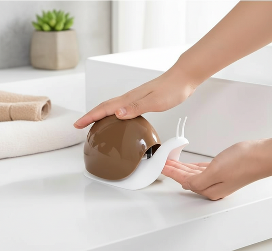 🐌 Portable Snail Shape Liquid Soap Dispenser – 120 ml (Wall Mount)