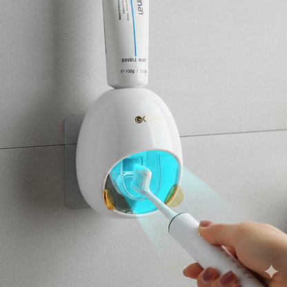 🪥 Automatic Toothpaste Dispenser – Mess-Free Wall Mounted Squeezer