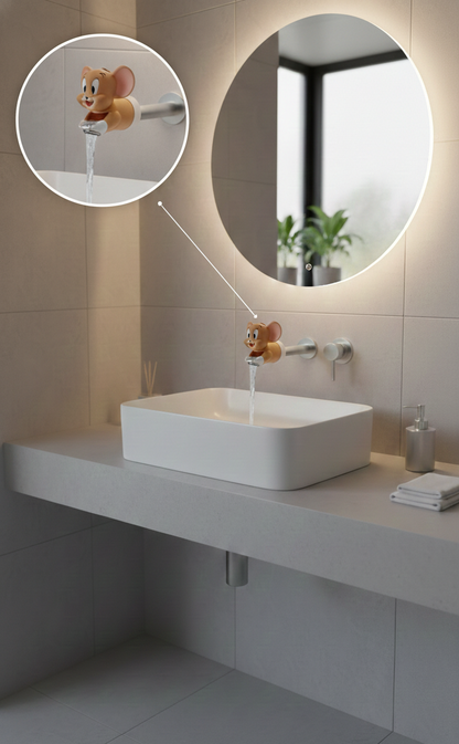 🚰 Cartoon Themed Tap Faucet Extender (Assorted Color)