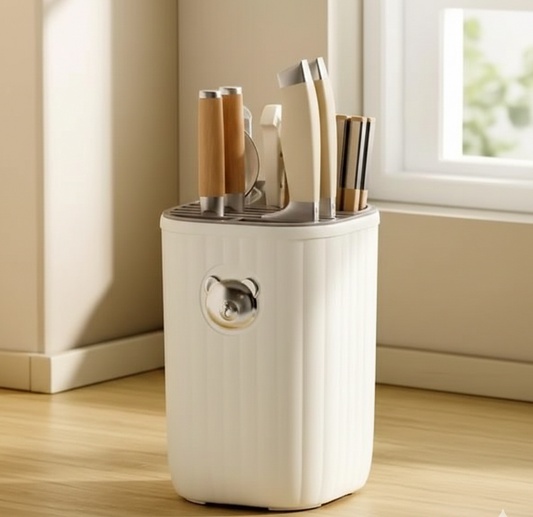 🔪 Multifunctional Knife Holder – Kitchen Cutlery Storage Organizer