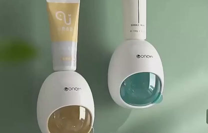 🪥 Automatic Toothpaste Dispenser – Mess-Free Wall Mounted Squeezer
